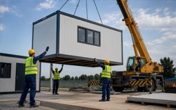 Portable Cabin Installation & Dismantling Portable Cabin Installation & Dismantling